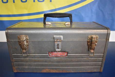 ebay vintage metal tool boxes|old fashioned tool box.